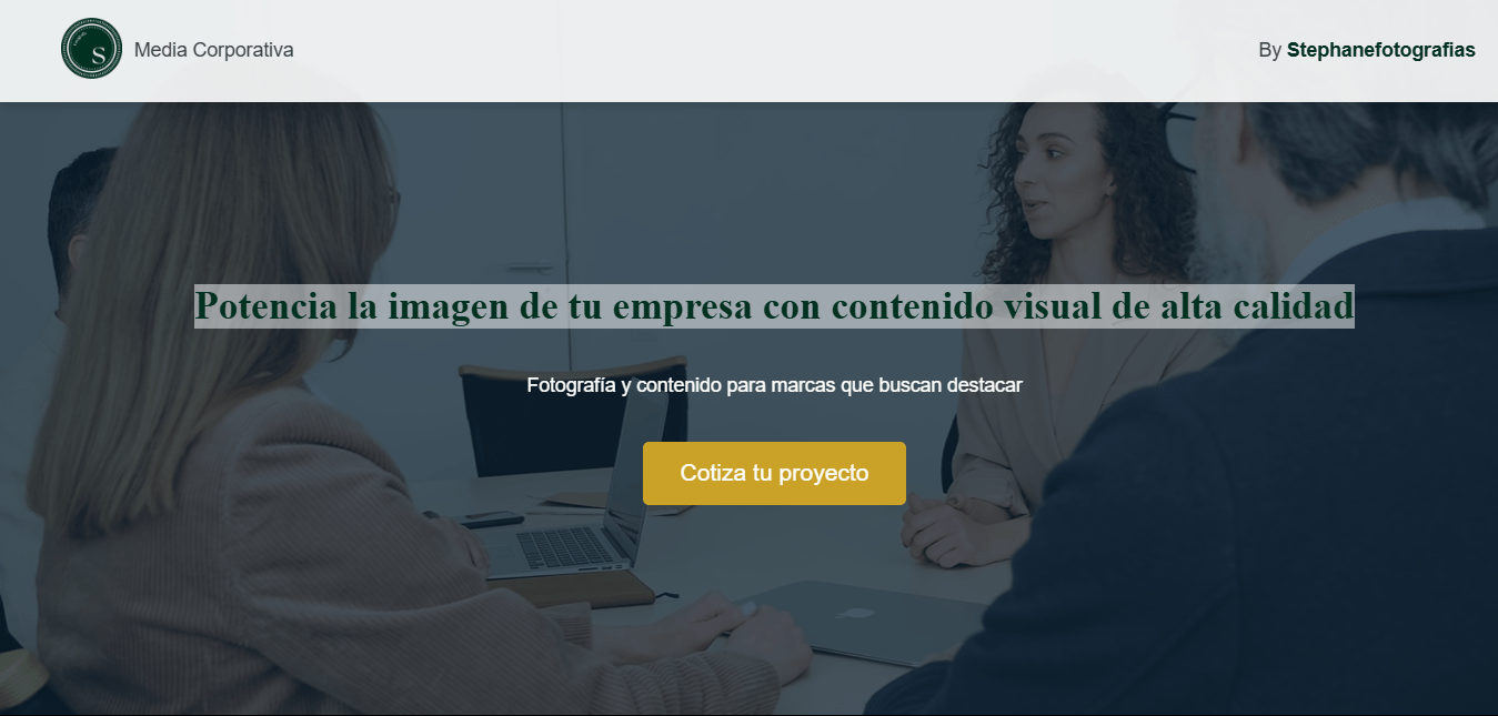 Sitio web corporativo